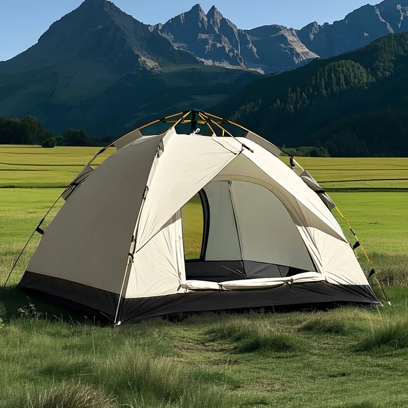 Auto-åbnende Campingtelt – Komfortabelt og Beskyttende