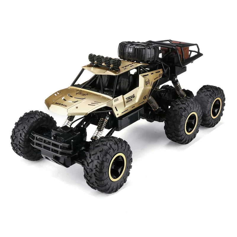 Terræn RC Lastbil med 6 Hjul | 1:12 Monstermodel med 52 km/t