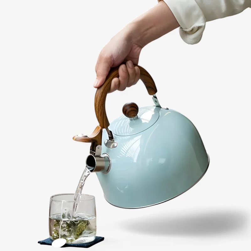 Elegant Kedel med Fløjte til Induktionskogeplader - 2,5L