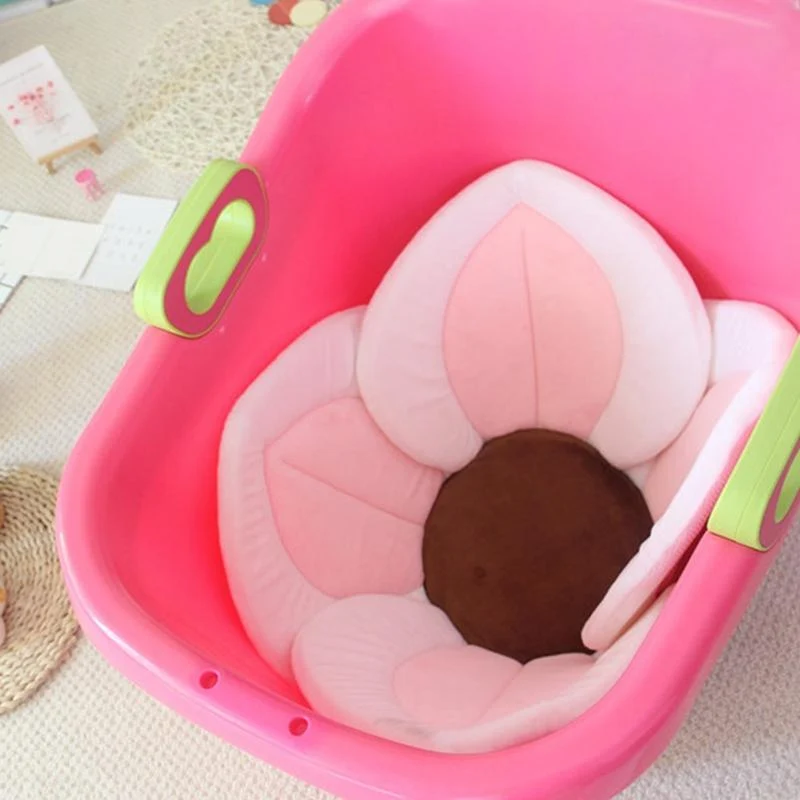 Blød Babybadekar til Vask eller Rejse – Blomsterbadekar