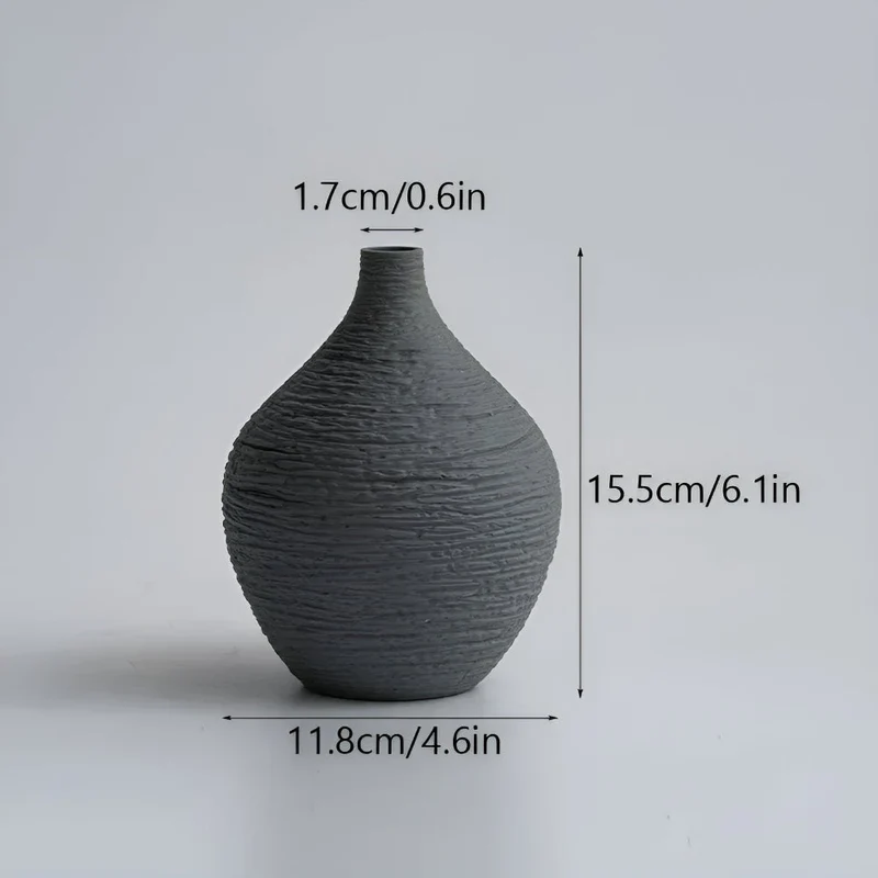 Keramikvase med nordisk elegance