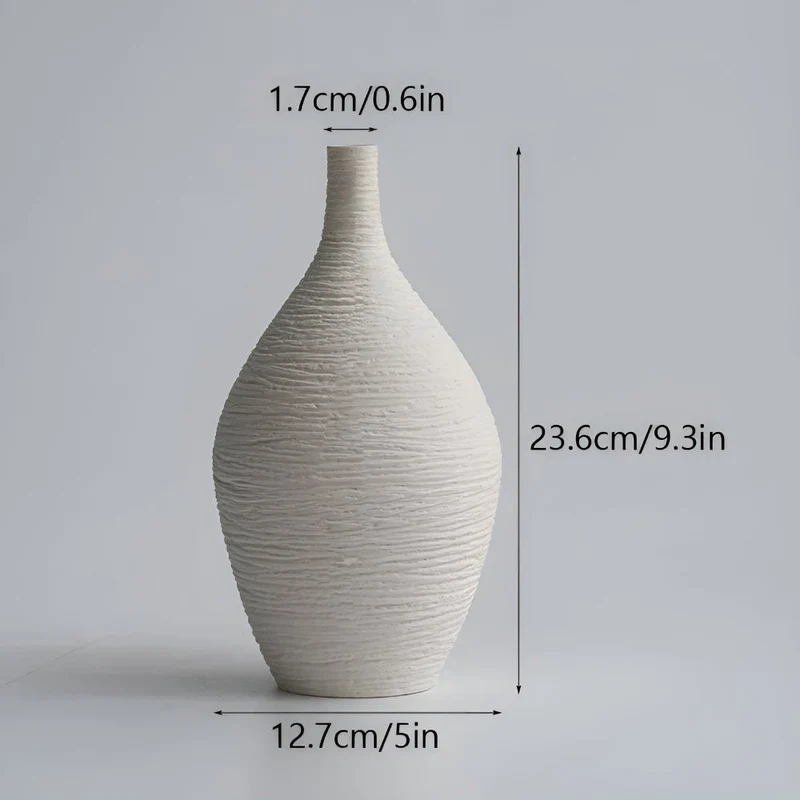 Keramikvase med nordisk elegance