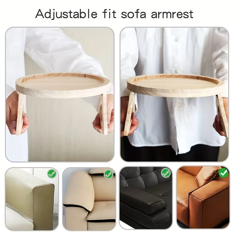 Praktisk bambusbakke – ideel til sofa og seng