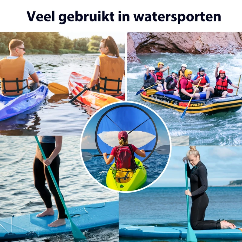 Sammenklappelig Kajak Sejl – Hurtigere og Nemmere Padling