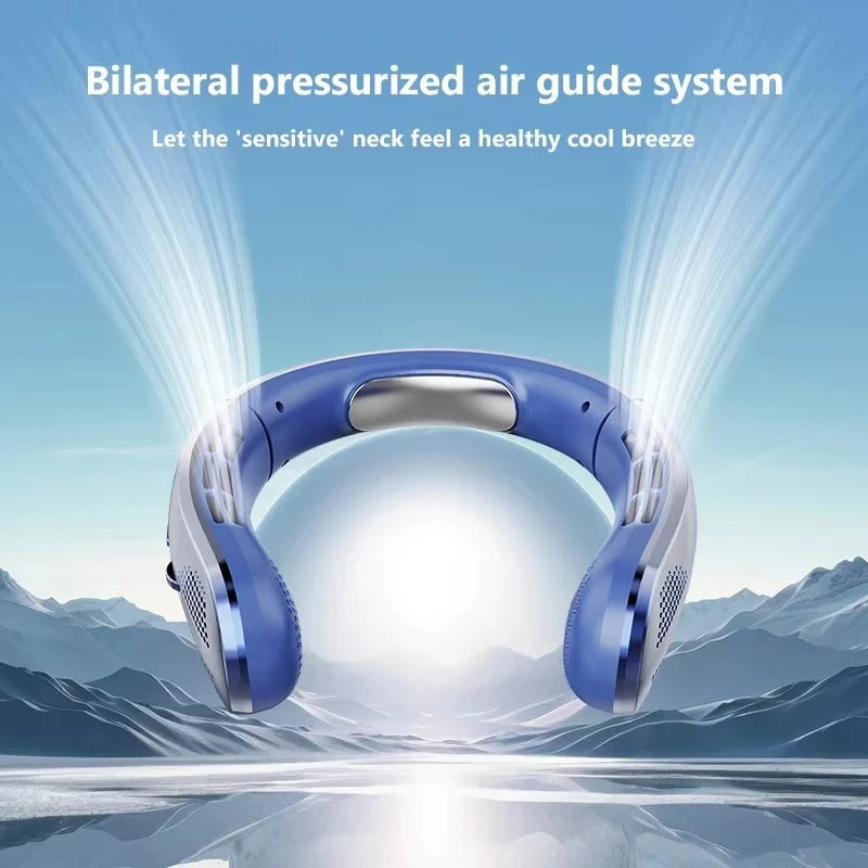 Bærbar Halsventilator med 8000mAh Batteri