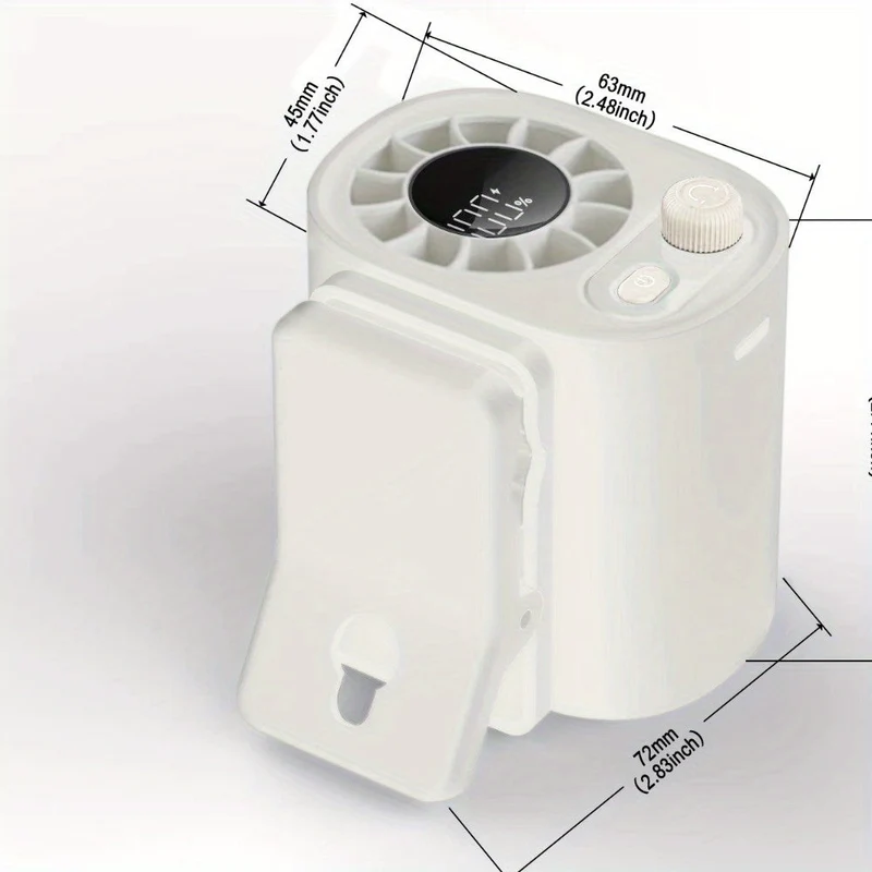 Mini Ventilator AirFlowClip – Effektiv Køling Overalt