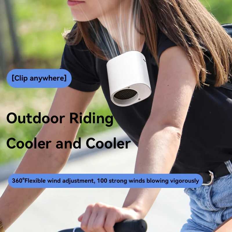 Mini Ventilator AirFlowClip – Effektiv Køling Overalt