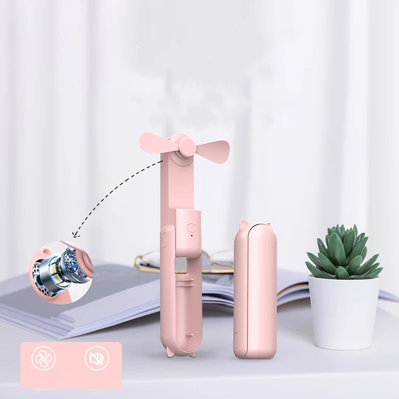 Bærbar blæser med power bank - stille og effektiv til on-the-go