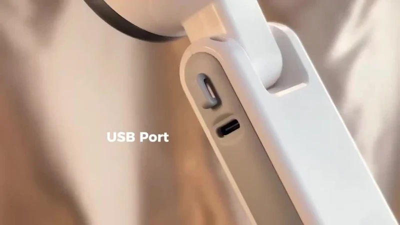 Kompakt USB Ventilator med 5 Hastigheder – 3-i-1 Design