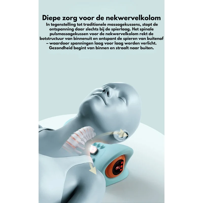 NexusNeck 4-i-1 Massager – Ultimativ Nakkepasning og Afslapning