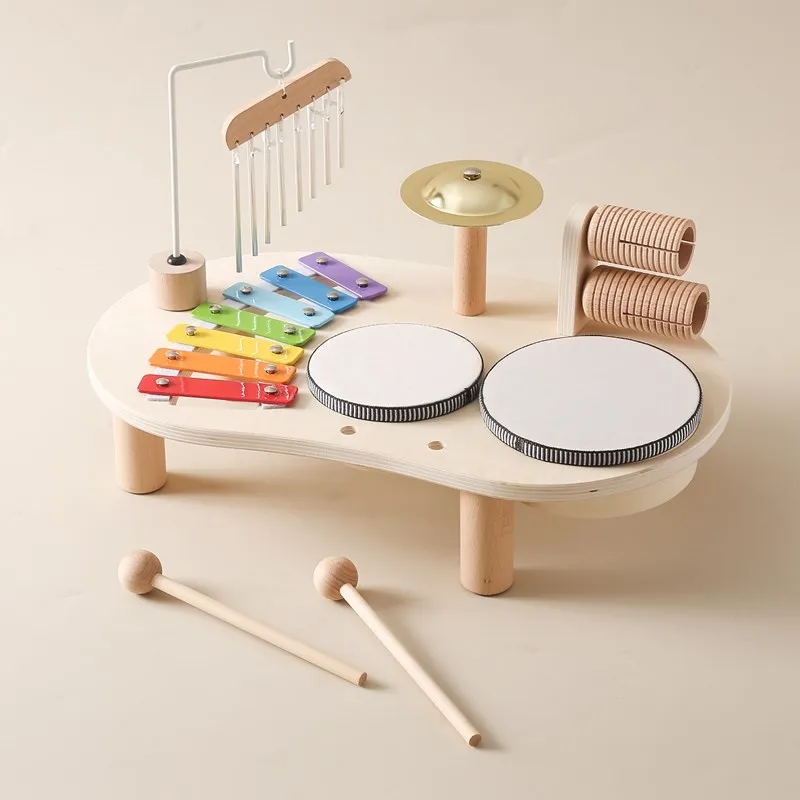 Kreativ Musikstation i Træ – MusikGlæde