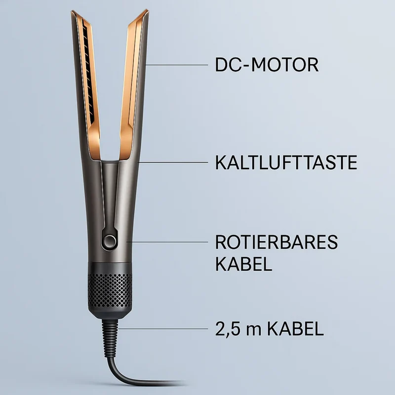 Effortless Hair Dryer & Straightener Combo