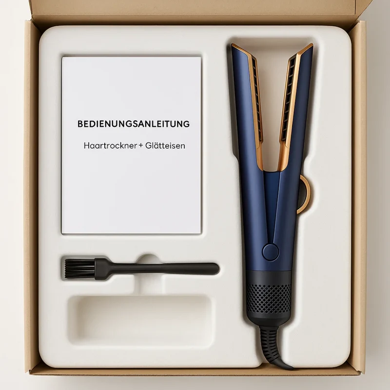 Effortless Hair Dryer & Straightener Combo