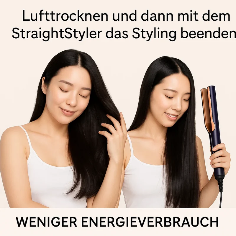 Effortless Hair Dryer & Straightener Combo