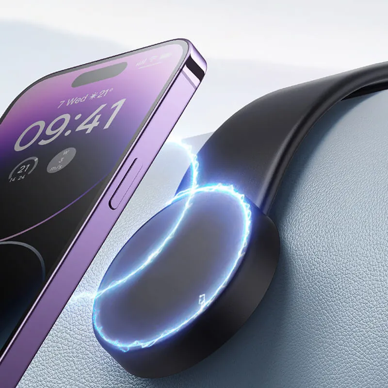 Magnetisk Telefonholder med Trådløs Oplader til Bilen