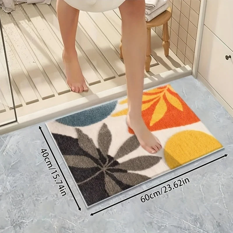 Moderne og Absorberende Badeværelsesmåtte til Hjemmet
