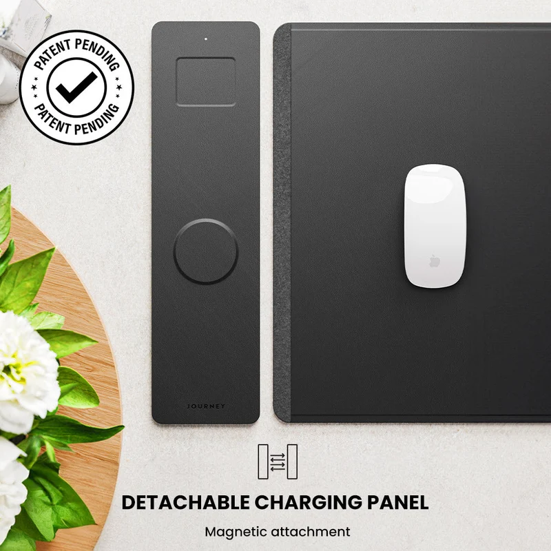 Trådløs Genopladelig Skrivebordsmåtte – SmartCharge Duo