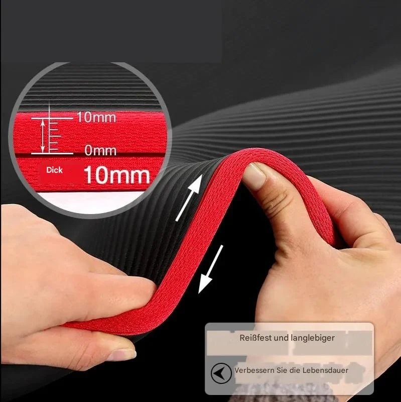 Super Komfortabel Yoga Måtte - EcoGrip