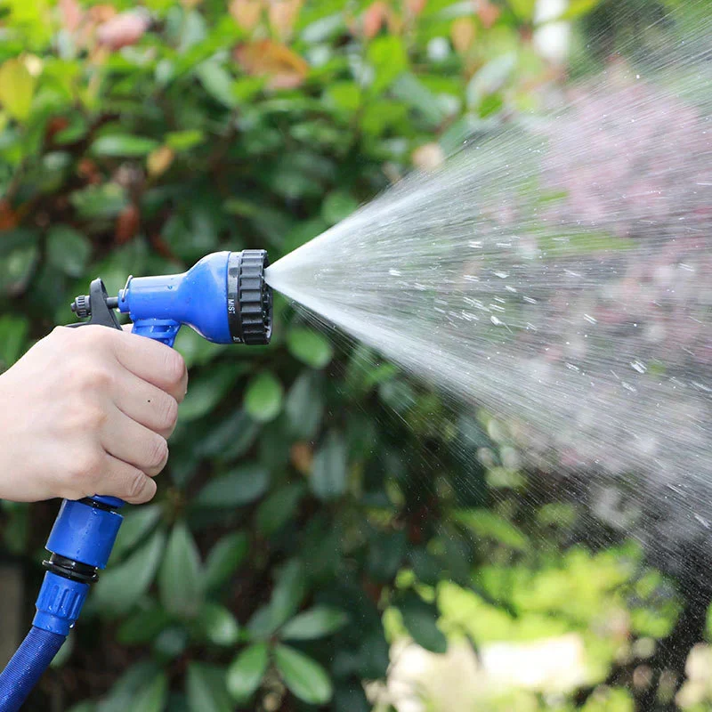 Udvidelig Havevandslange med Justerbar Sprøjtehoved – AquaFlex
