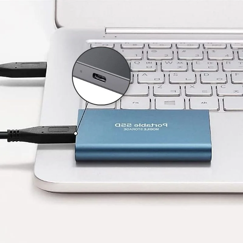 Hurtig Bærbar SSD - USB 3.1 Lagring (Op til 30 TB)