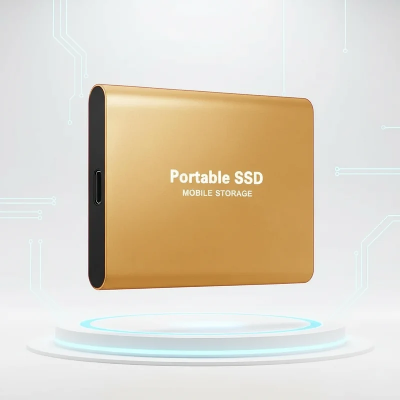 Hurtig Bærbar SSD - USB 3.1 Lagring (Op til 30 TB)