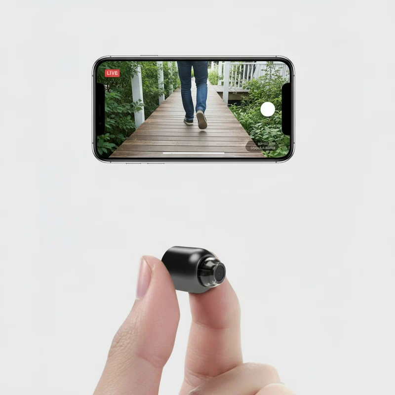 Ultrakompatibel WiFi Overvågningskamera med 1080P HD