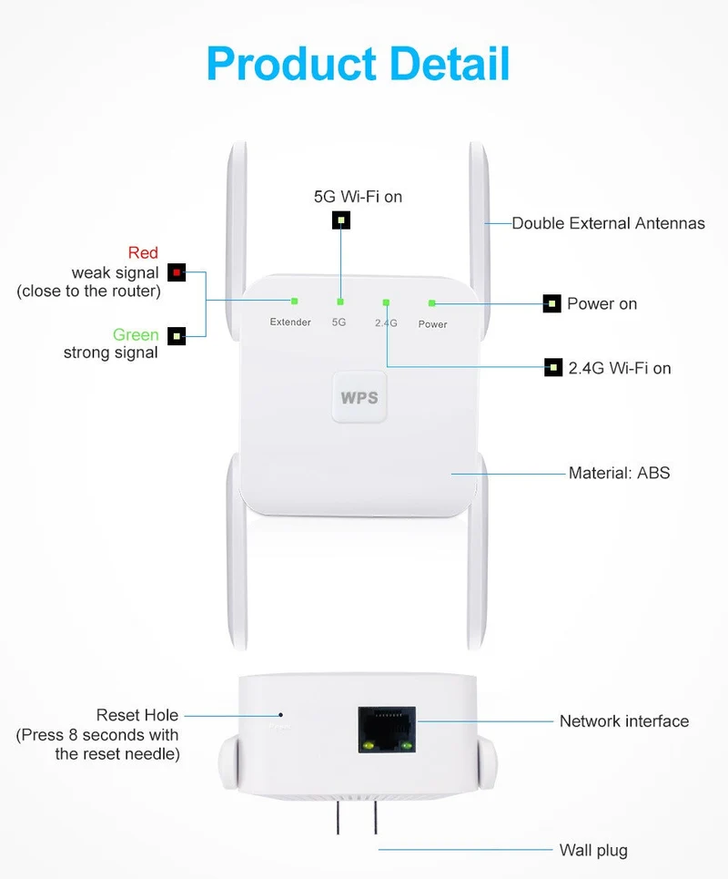 SignalBoost 5G WiFi Forstærker – Optimal WiFi Løsning