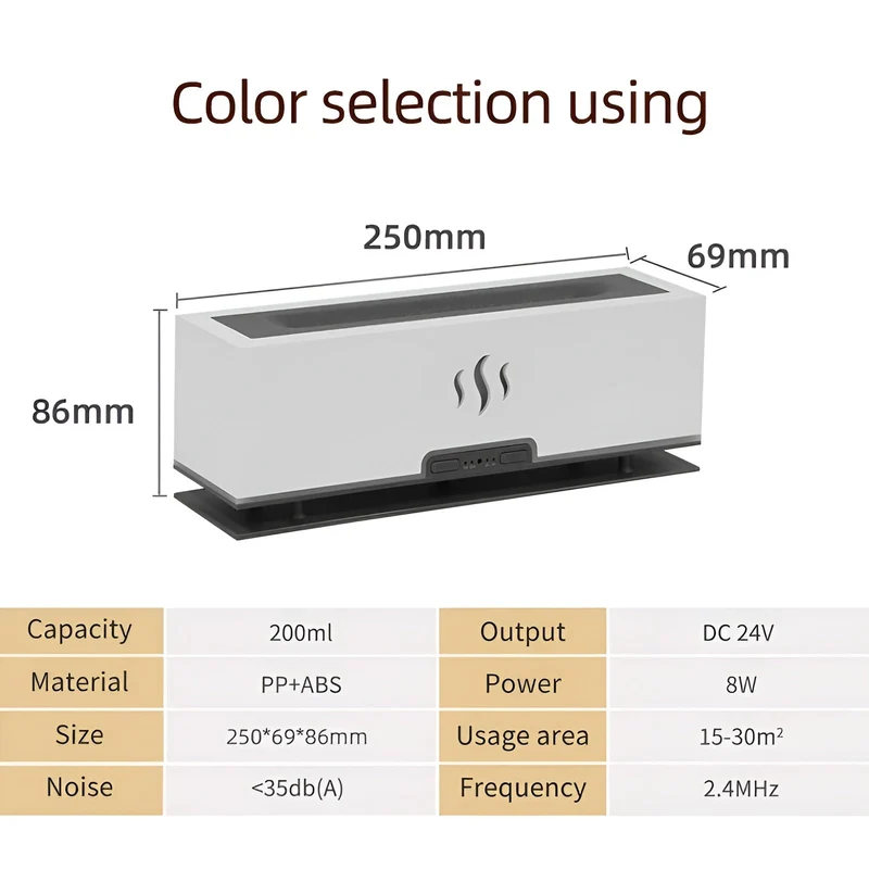 Aromaterapi Diffuser med Multifunktion – LysBrise