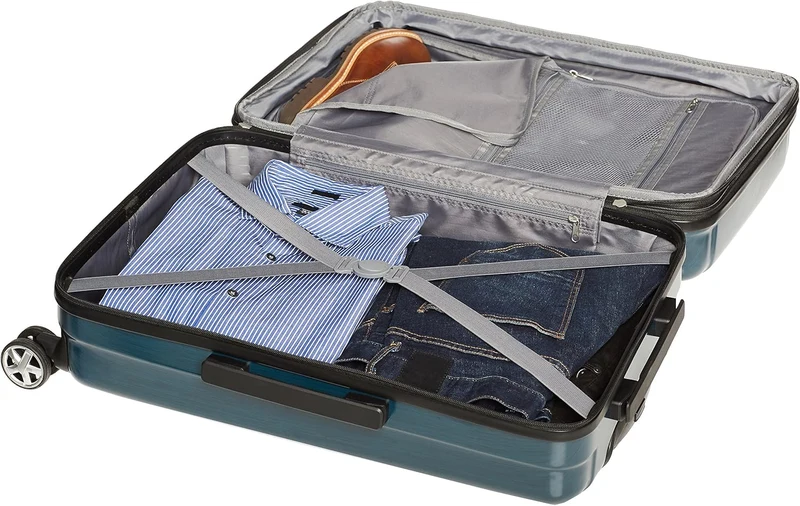 Holdbart håndbagage med 360° roterende hjul
