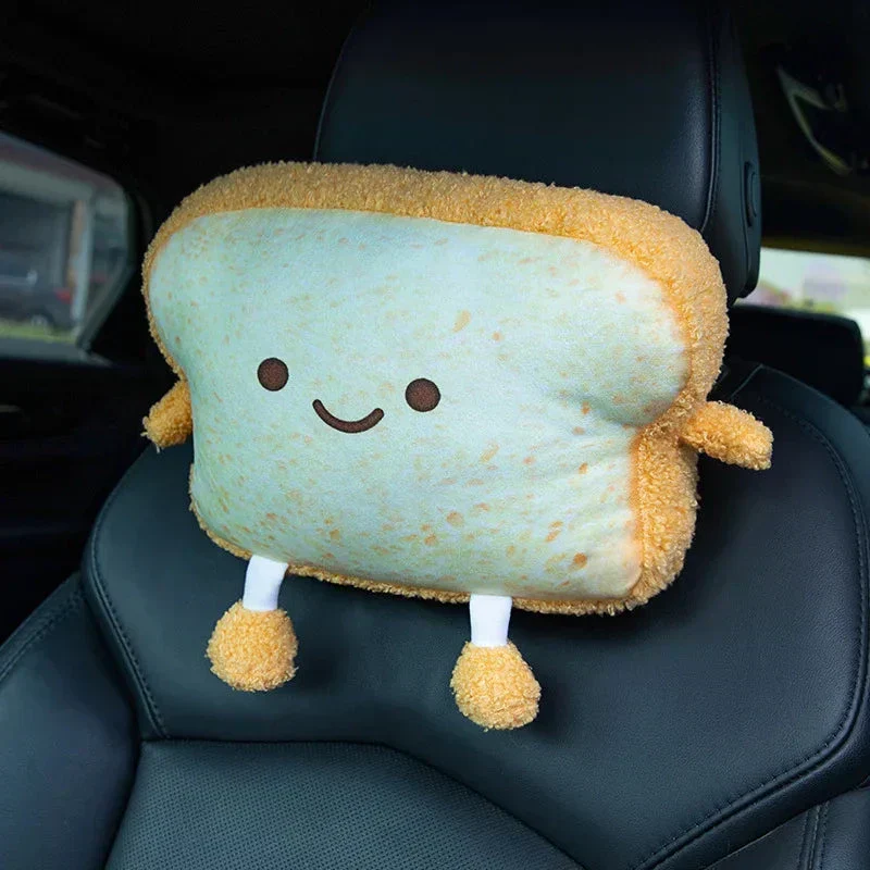 Emoji Toast Pude til Venner - Blød Plüsch Hovedstøtte