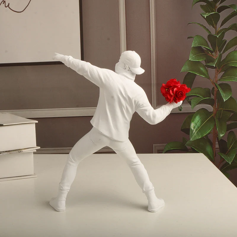 Emrys - Banksy Blomsterprovokatør