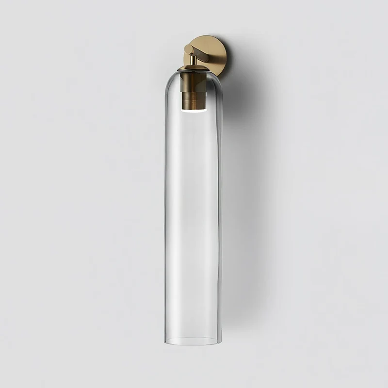 Elegant væglampe i glas - Til et smukt interiør