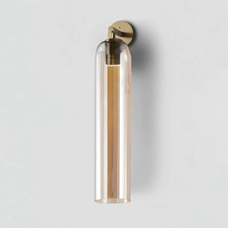 Elegant væglampe i glas - Til et smukt interiør