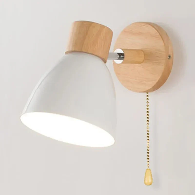 Elegant væglampe i træ - Moderne og varmt design