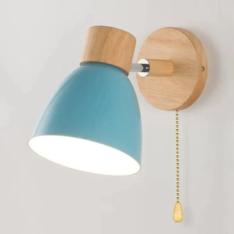 Elegant væglampe i træ - Moderne og varmt design