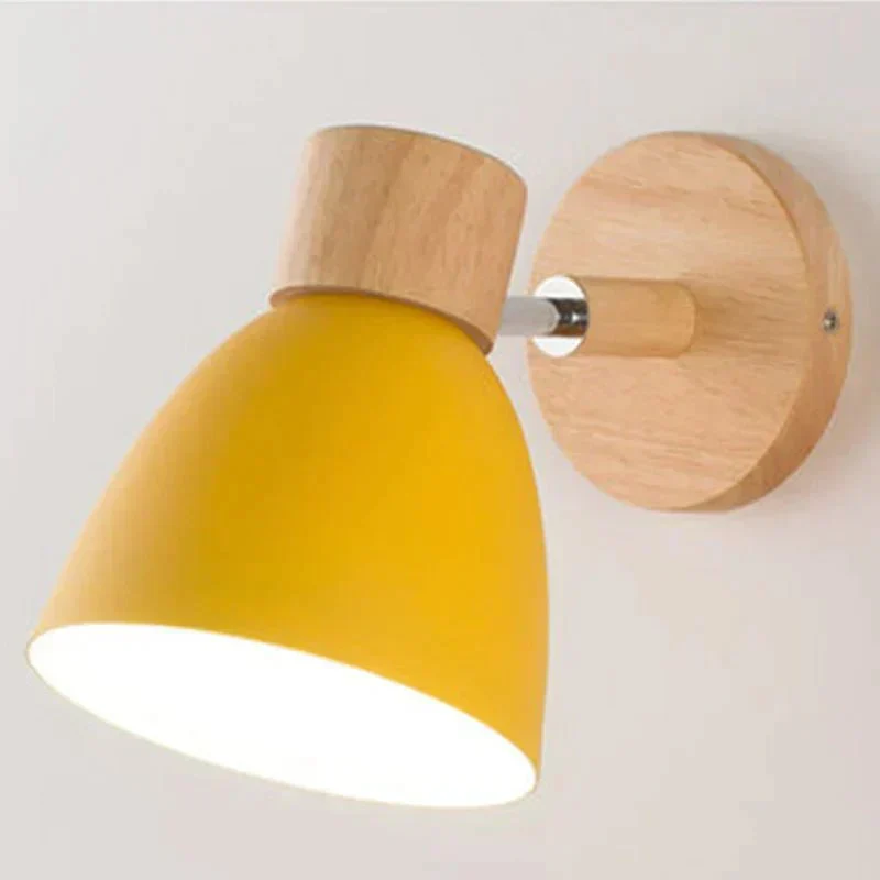 Elegant væglampe i træ - Moderne og varmt design
