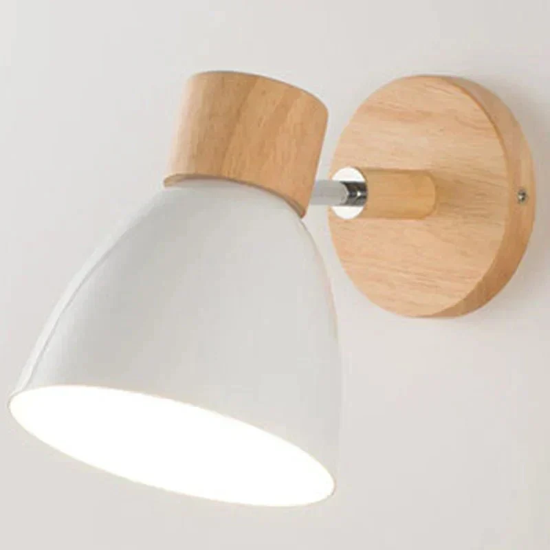Elegant væglampe i træ - Moderne og varmt design
