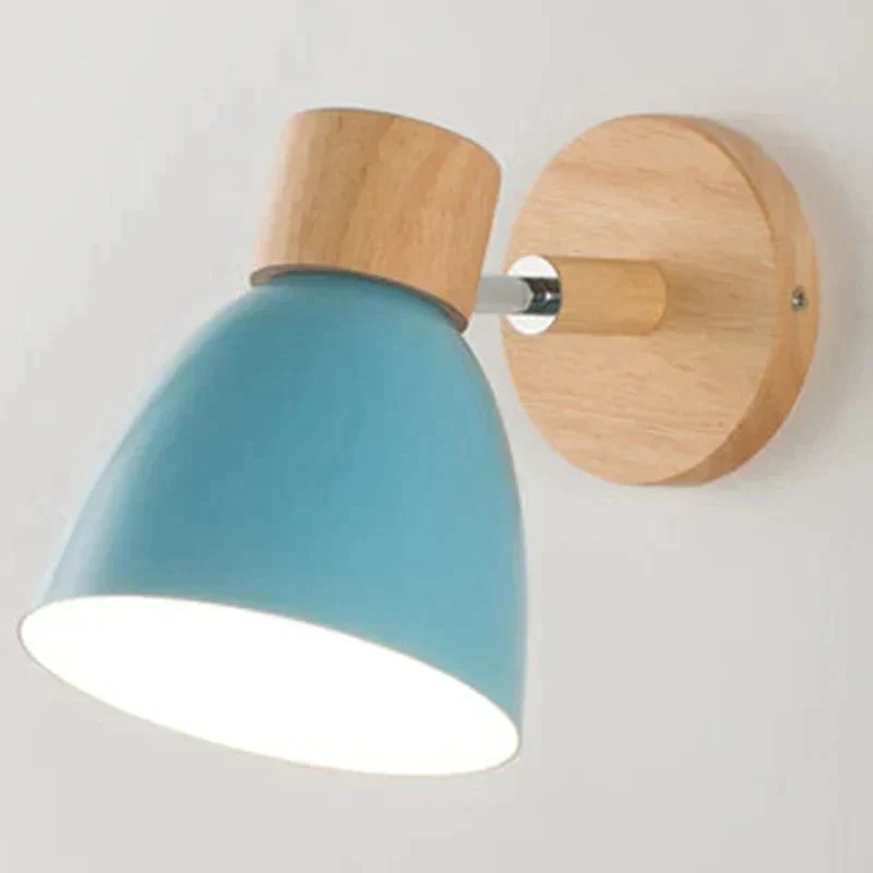 Elegant væglampe i træ - Moderne og varmt design
