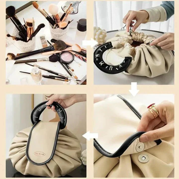 Elegant Rejse - Det essentielle Skønheds-etui - Praktisk og stilfuld
