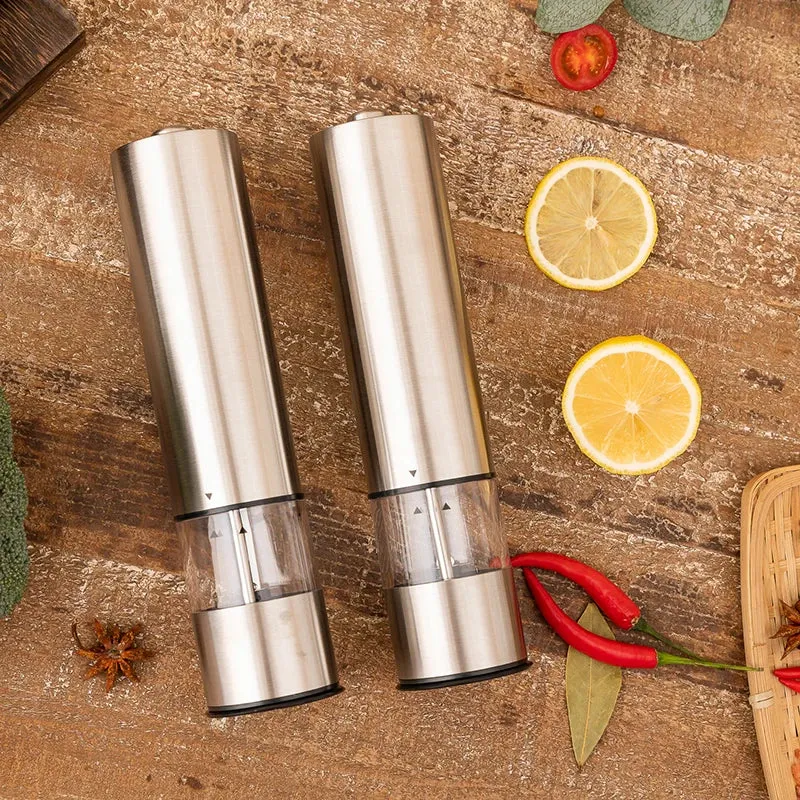 Elegant Grinder-Sæt med Belysning og Stilfuldt Design