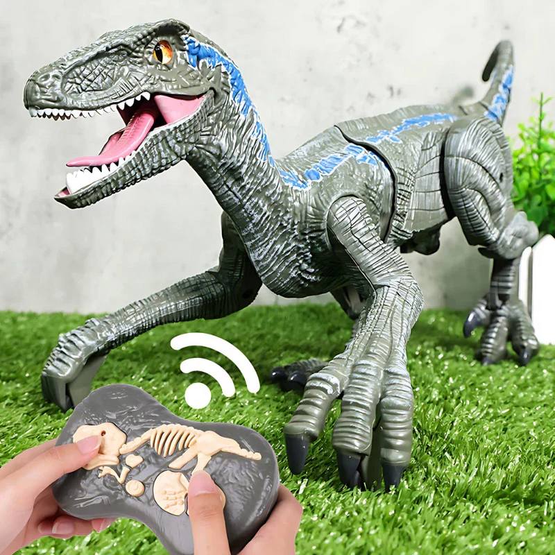 Fjernbetjent Dinosaur med Tågefunktion