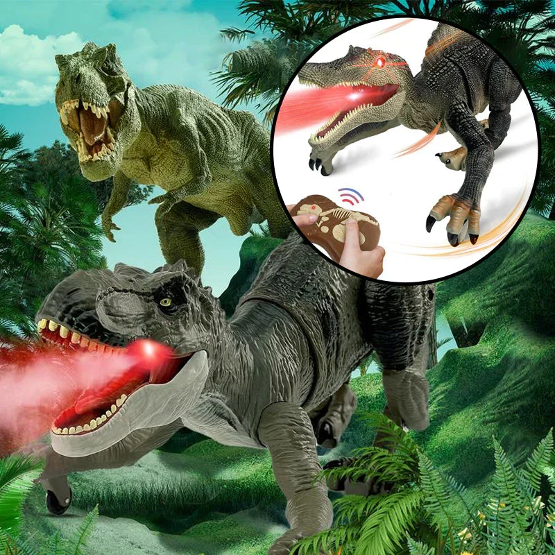 Fjernbetjent Dinosaur med Tågefunktion