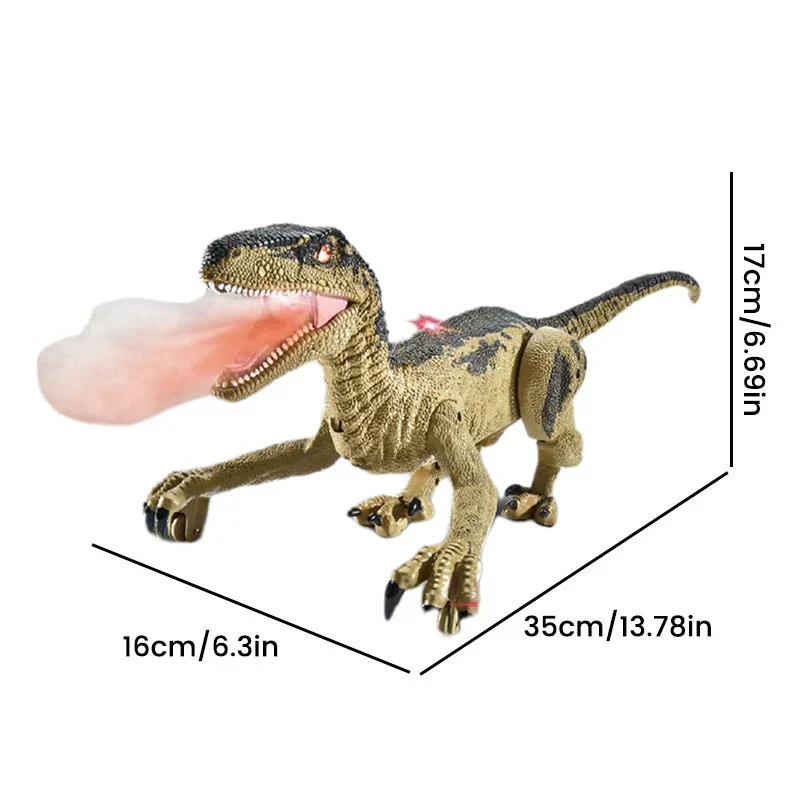 Fjernbetjent Dinosaur med Tågefunktion