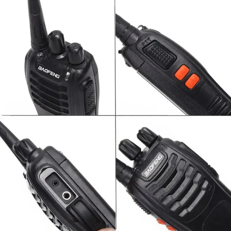 Genopladeligt Walkie Talkie med USB-forbindelse
