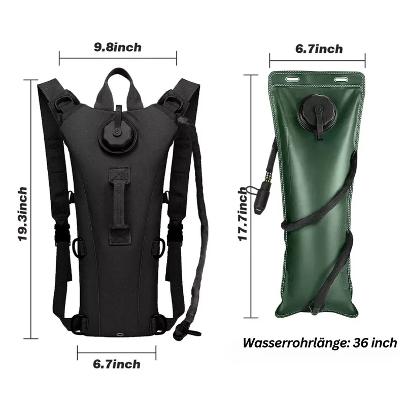 Aqualite 3L – Hydration Rygsæk til Eventyr