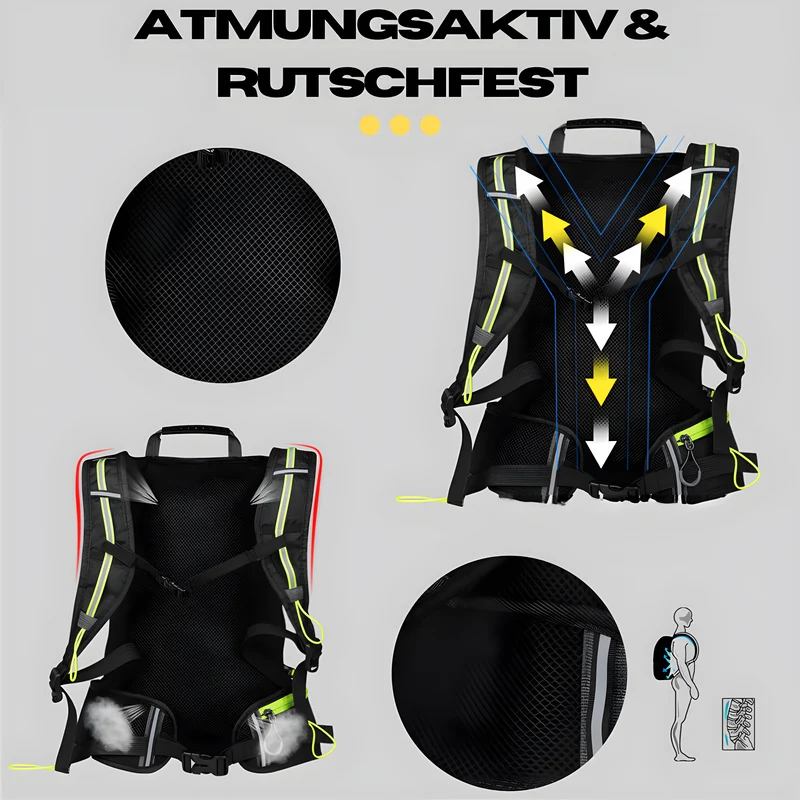Flerfunktionel Hydratiseringsrygsæk – AquaTrail