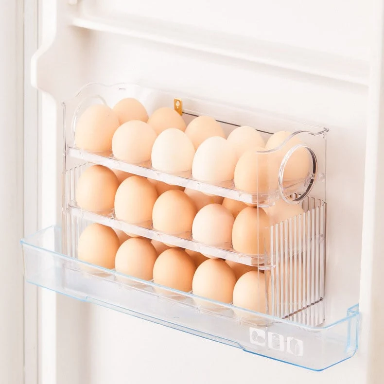 EggVault – Frisk opbevaring til æg, ingen flere knækkede æg!
