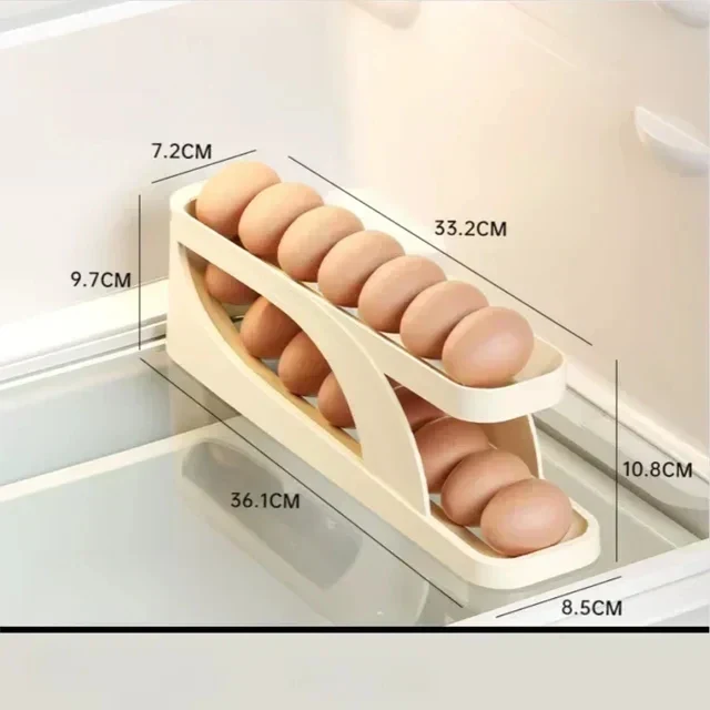 Ægdispenser til køleskabsorganisation - Opbevaringshylde