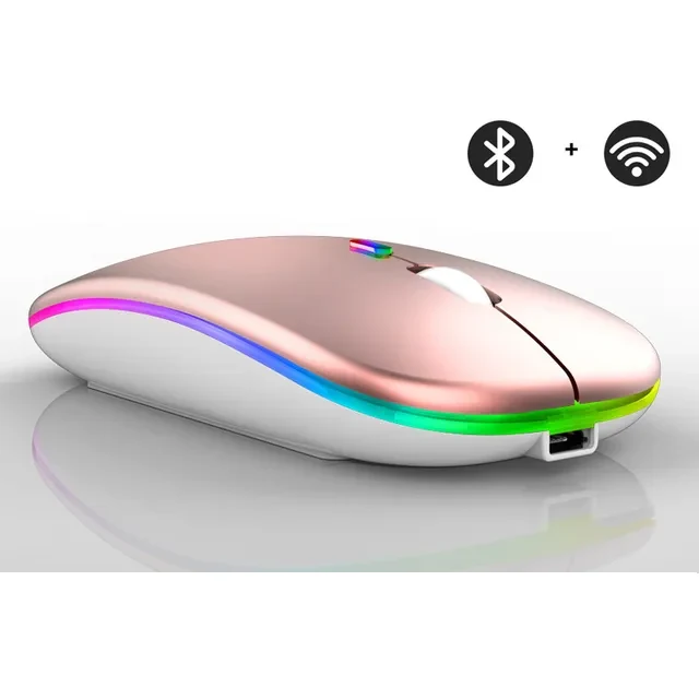 Trådløs LED-mus med genopladeligt Bluetooth – Eindhoven model