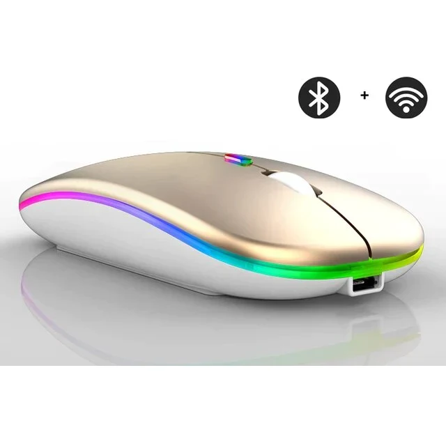 Trådløs LED-mus med genopladeligt Bluetooth – Eindhoven model